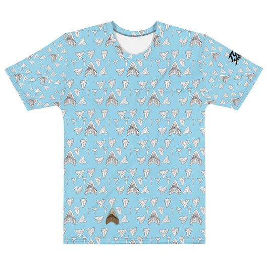 Sharks Teeth All Over Men's Party t-shirt