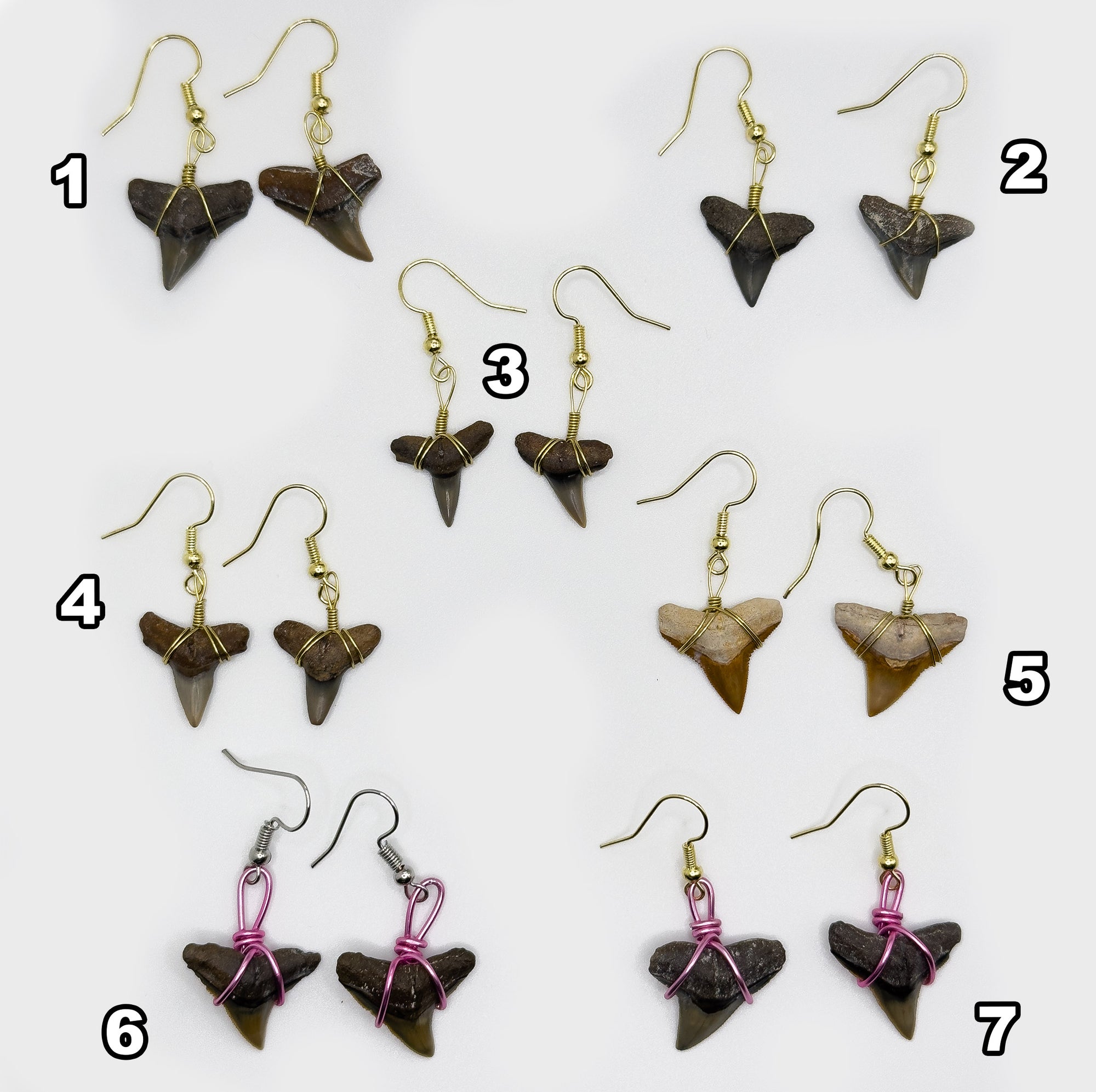 Shark Tooth Earrings| (Found By The JoogSquad)