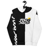 Black & White All Over JoogSquad Hoodie