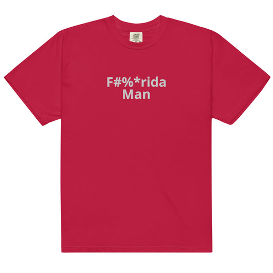 F#%*ida Man Embroidered Heavyweight t-shirt