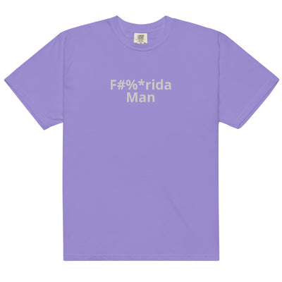 Embroided F#%*ida Man heavyweight t-shirt